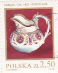 Sellos de Europa - Polonia -  artesanía-porcelana