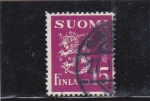 Stamps Finland -  leon rampante