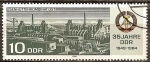 Stamps Germany -  2524 - 35 Anivº de la República Democrática Alemana