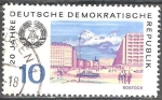 Sellos de Europa - Alemania -  20.Años DDR,Rostock.