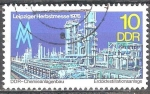 Sellos de Europa - Alemania -  Feria de otoño en Leipzig,1976 la planta de destilación de petróleo (DDR).