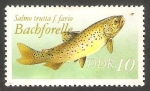 Stamps Germany -  2716 - Pez de agua dulce, salmotrutta f. fario