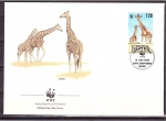 Stamps Kenya -  WWF