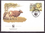 Stamps Cambodia -  WWF