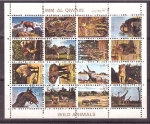 Stamps United Arab Emirates -  Animales salvajes