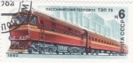 Stamps Russia -  locomotora