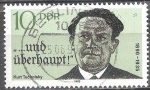 Sellos de Europa - Alemania -  Kurt Tucholsky 1890-1935(escritor) DDR.