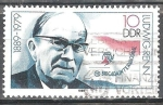 Sellos de Europa - Alemania -  Ludwig Renn 1889-1979,(escritor) DDR.
