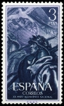 Stamps : Europe : Spain :  ESPAÑA SEGUNDO CENTENARIO º 1190 ** 3P AZUL OSCURO ALZAMIENTO