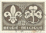 Stamps Belgium -  ESCOLTISMO. 50 ANIVERSARIO DEL MOVIMIENTO SCOUT. YVERT BE 1022
