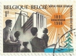 Stamps Belgium -  75 ANIVERSARIO ENCÍCLICA RERUM NOVARUM. RECONSTRUCCIÓN Y RECREACIÓN. YVERT BE 1361