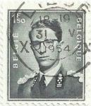 Stamps Belgium -  (151) SERIE REY BALDUINO TIPO MARCHAND. VALOR FACIAL 1.50 BEF. YVERT BE 924