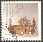Sellos de Europa - Alemania -  1217 - Corona de Otto III 