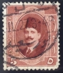 Stamps Egypt -  Rey Fuad I