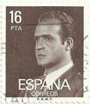 Stamps Spain -  (156) SERIE BÁSICA JUAN CARLOS I. Ia SERIE, FOSFORESCENTE. VALOR FACIAL 16 Pts. EDIFIL 2558P