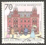 Stamps Germany -  1397 - Oficina de Correos, en Stralsund
