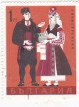 Stamps Bulgaria -  trajes regionales