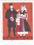 Sellos de Europa - Bulgaria -  trajes regionales