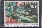 Stamps Africa - Comoros -  camaleón