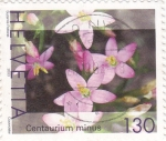Stamps Switzerland -  flores- centaurium minus