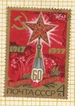 Sellos de Europa - Rusia -  60 Aniversario Revolución