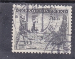 Stamps Czechoslovakia -   panoramica de Praga