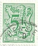 Stamps Belgium -  (210) SERIES BÁSICAS. LEÓN HERÁLDICO, VALOR FACIAL 5 BEF. YVERT BE 1947