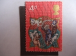 Stamps United Kingdom -  Happy Christman 1970 - Scott/RU: 645.