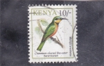 Stamps Kenya -  aves-
