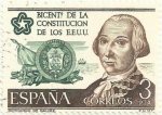 Stamps Spain -  BICENTENARIO DE LA INDEPENDÉNCIA DE LOS ESTADOS UNIDOS. BERNARDO DE GÁLVEZ. EDIFIL 2323