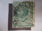 Stamps Italy -  Rey Victor Manuel III de Italia (1869-1945) -a la Izquierda-
