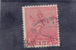 Sellos de Asia - India -  figura hindú