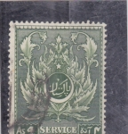 Stamps Pakistan -  IV aniversario de la independencia