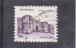 Stamps Pakistan -  fortaleza