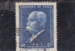 Stamps Chile -  Vicuña Mackenna- pro mosen