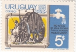 Stamps Uruguay -  100 años de agua potable en Montevideo