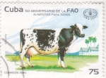 Sellos de America - Cuba -  50 aniversario FAO