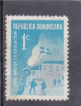 Stamps : America : Dominican_Republic :  año de la educación