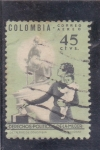 Stamps Colombia -  derechos de la mujer
