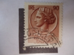 Sellos de Europa - Italia -  Antigua Moneda Siracusana.