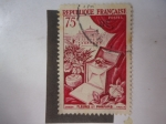 Stamps France -  Fleurs et Parfums.