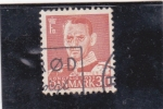 Stamps : Europe : Denmark :  rey Frederick IX
