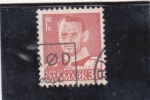 Stamps Denmark -  rey Frederick IX