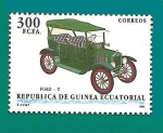 Stamps Equatorial Guinea -  AUTOMOVILES - Ford-T