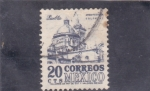 Stamps Mexico -  Puebla