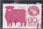 Sellos de America - M�xico -  México exporta- GANADO Y CARNE