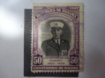 Stamps America - Panama -  Cincuentenario de la Fundación del Cuerpo de Bomberos de Colón 1897-1947 - Maximino Walker.