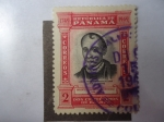 Stamps America - Panama -  Obispo:Francisco Javier de Luna y Victoria y Castro 1695-1777 -Funddor de la Universidad San Javier-