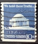 Sellos de America - Estados Unidos -  Memorial Jefferson