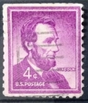 Stamps United States -  Abraham 